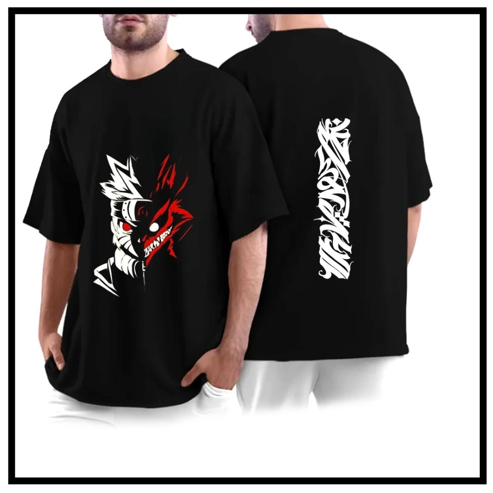 Beast Surge Split Aura Oversized Tee