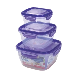 Air Lock Container (3 Pcs Set)