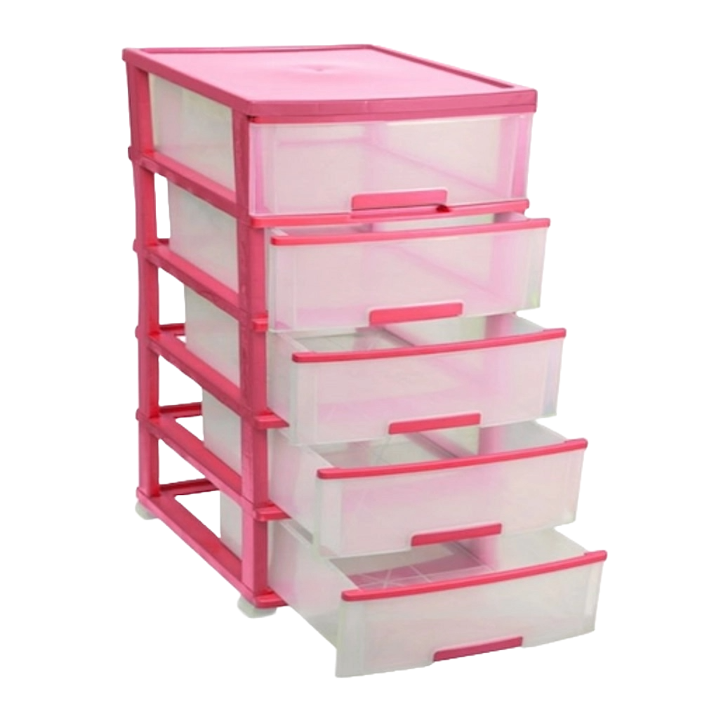 5 Drawer Plastic Storage