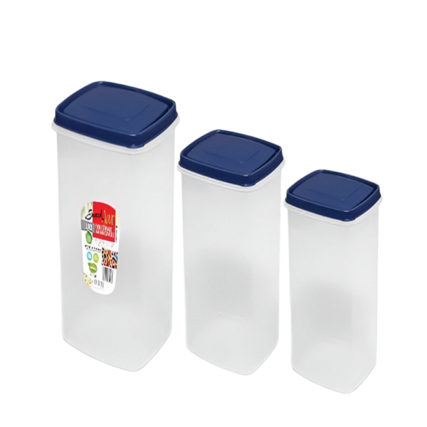 Snack Jar Set - 3pcs | Premium Storage Solution for Your Snacks