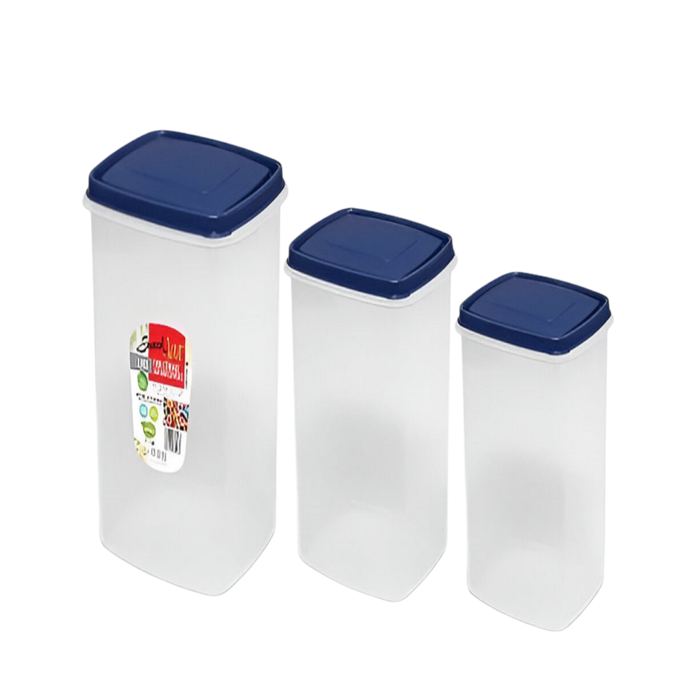 Snack Jar Set - 3pcs | Premium Storage Solution for Your Snacks